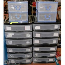 6 VARIOUS DESK ORGANIZERS