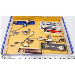 LOT OF VINTAGE SOUVENIR COLLECTOR SPOONS