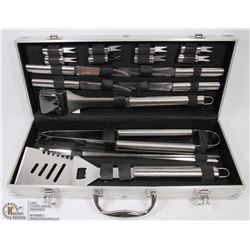 NEW BBQ SET COMES WITH BRUSH, STEAK KNIVES,