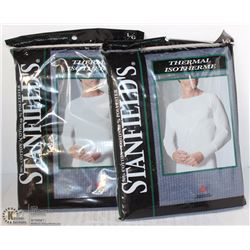 PAIR OF STANFIELD'S THERMAL LONG-SLEEVE SHIRT
