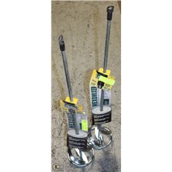 2 NEW RICHARD 1/2" CHUCK HEXO-MIXERS