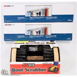 NEW "JOBSITE" BOOT SCRUBBER