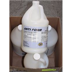FOUR 4L JUGS OF ANTI-FOAM BY ZEP