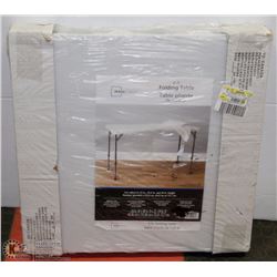 MAINSTAYS 4FT FOLDING TABLE,ADJUSTABLE LEGS