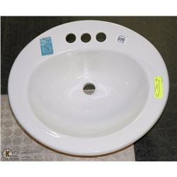 PORCELAIN NEW VANITY SINK