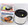 Image 1 : 2 CLEANSTREAM WET/DRY VAC AIR FILTERS