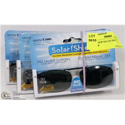 SET OF NEW SOLAR SHIELD CLIP ONS FOR