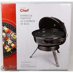 NEW MASTER CHEF PORTABLE CHARCOAL BBQ