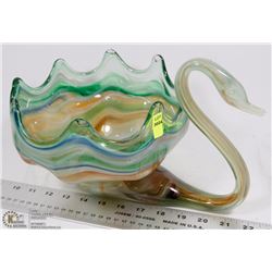 VINTAGE MURANO ART GLASS HAND BLOWN
