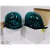 Image 1 : LOT OF 2 ROTATING 12V GREEN LIGHTS WITH MAGNETIC