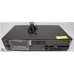 SONY CASSETTE DECK /RADIO COMPONENT