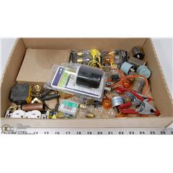 ELECTRICAL ITEMS, BULBS, PLUGS FUSES - NEW LEVITON