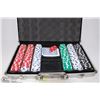 Image 1 : POKER CHIP SET IN METAL CASE