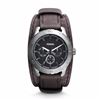 2255  NEW FOSSIL DAYDATE LEATHER STRAP MEN WATCH 43MM