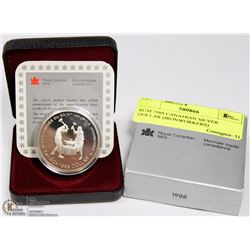 RCM 1988 CANADIAN SILVER DOLLAR (IRONWORKERS)
