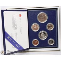 1983 CANADIAN 6 COIN SPECIMEN SET WITH COA