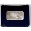 Image 1 : 66) 1971 ONE SILVER EAGLE .999 FINE SILVER BAR.