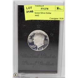 36) 1972 US EISENHOWER SILVER DOLLAR UNCIRCULATED.