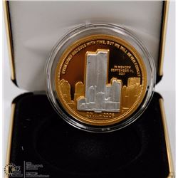 12) 2001-2008 US TWIN TOWERS GOLD/SILVER