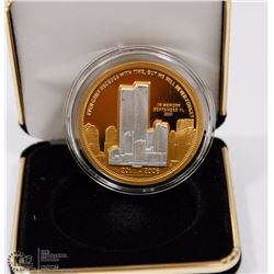 6) 2001-2008 US TWIN TOWERS GOLD/SILVER