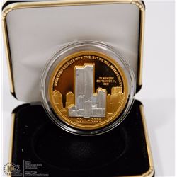 8) 2001-2008 US TWIN TOWERS GOLD/SILVER
