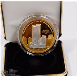 4) 2001-2008 US TWIN TOWERS GOLD/SILVER