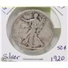Image 1 : 154) 1920 US WALKING LIBERTY SILVER HALF DOLLAR