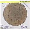 Image 1 : 121) 1900 US MORGAN SILVER DOLLAR CIRCULATED.