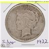 Image 1 : 135) 1922 US PEACE SILVER DOLLAR CIRCULATED.