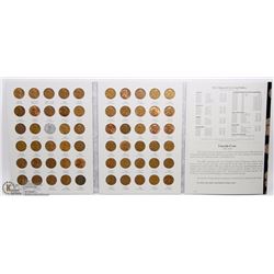 52) SET OF 90 LINCOLN CENTS 1909-1940 CIRCULATED.