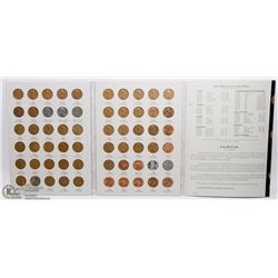50) SET OF 90 LINCOLN CENTS 1941-1974 CIRCULATED.