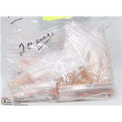 112) 20 UNCIRCULATED 1OZ COPPER BARS.