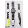 Image 1 : LOT OF 3 NEW ASSORTED MENS WATCHES