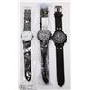 Image 1 : LOT OF 3 NEW ASSORTED MENS WATCHES
