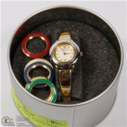 WITTNAUER SWISS WATCH WITH 5 DIFFERENT