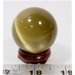 #72-TIGER EYE SPHERE BALL