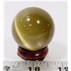 Image 1 : #72-TIGER EYE SPHERE BALL