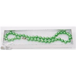 #142-SEA SHELL PEARL NECKLACE 18"