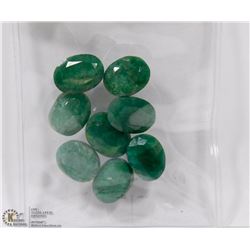 #109-NATURAL GREEN EMERALD 74CT