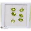 Image 1 : #96-NATURAL GREEN PERIDOT 5CT