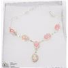 Image 1 : #20-AUSTRALIAN TRIPLE OPAL GEMSTONE NECKLACE