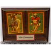 Image 1 : SAN FRANCISCO 49 WALL PLAQUE  W/ JOE MONTANA