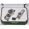 Image 1 : GENEVA HIS AND HER WATCHES