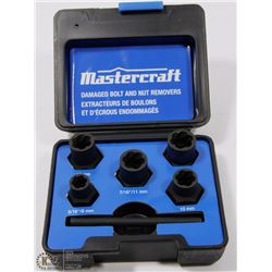 MASTERCRAFT DAMAGED BOLT AND NUT REMOVER KIT
