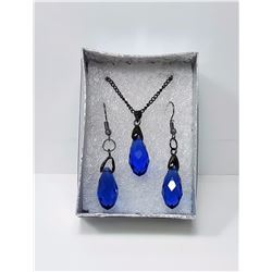 #10 - PURPLE/BLUE SWAROVSKI CRYSTAL SET