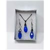 Image 1 : #10 - PURPLE/BLUE SWAROVSKI CRYSTAL SET