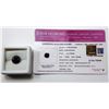 Image 1 : #11 - CZ 5.114 CT ROUND VIOLET  GEMSTONE & COA