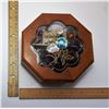 Image 2 : #2 - STAINED GLASS  JEWELRY BOX & CONTENTS
