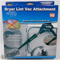 NEW DRYER LINT VAC ATTACHMENT