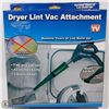 Image 1 : NEW DRYER LINT VAC ATTACHMENT